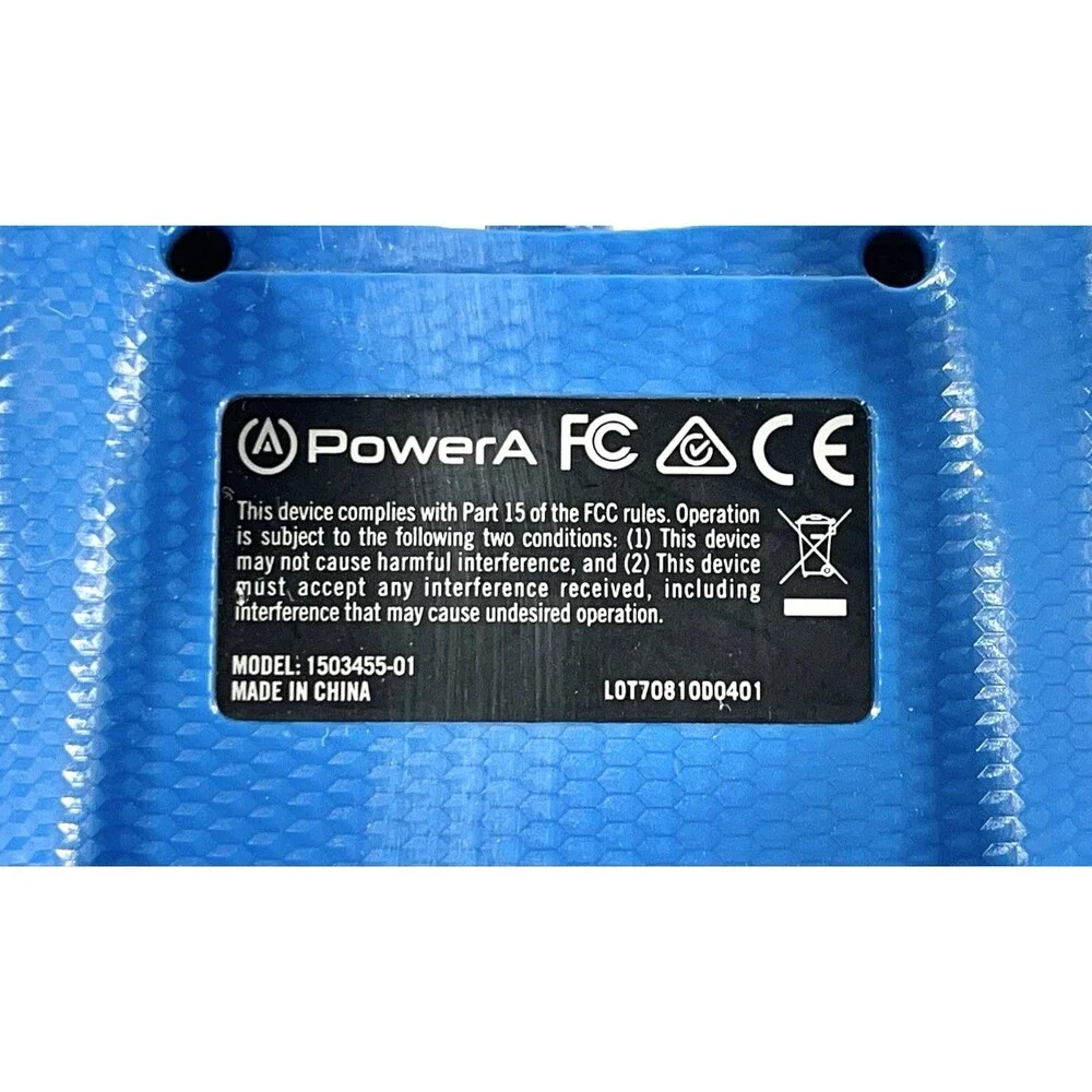 PowerA Xbox One Midnight Blue Camo 1503455-01 Wired Controller Tested